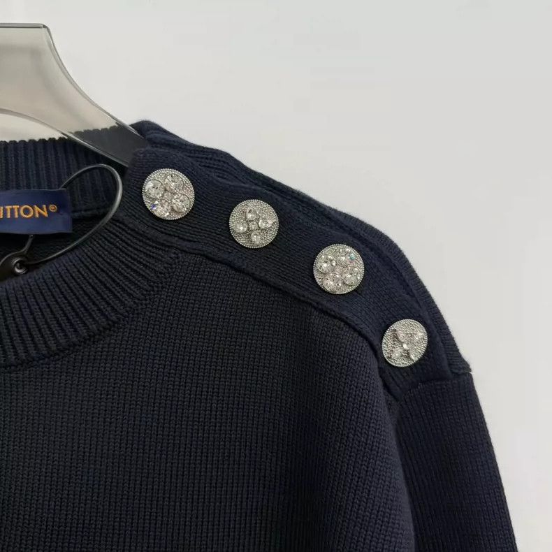 Louis Vuitton Louis Vuitton Nautical Series Embroidered Sweater-yf Size US M / EU 48-50 / 2 - 3 Thumbnail