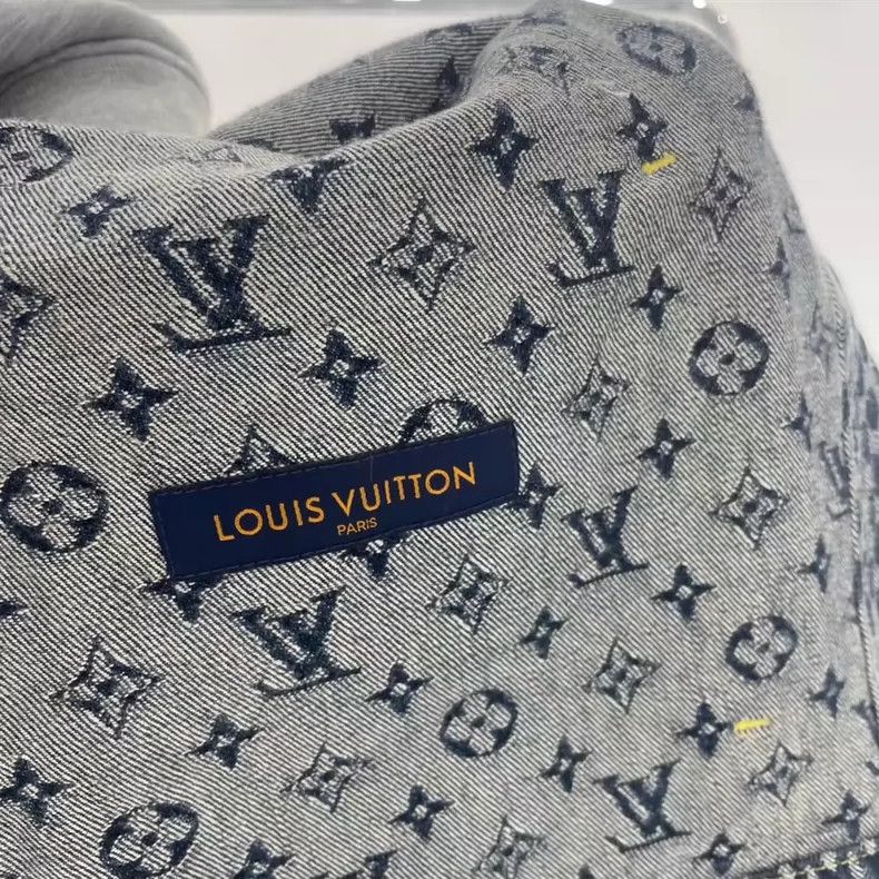 Louis Vuitton Louis Vuitton Nigo Blue Denim Jacket-yf Size US L / EU 52-54 / 3 - 5 Thumbnail