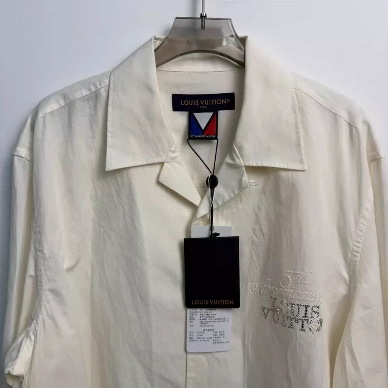 Louis Vuitton Louis Vuitton Long Sleeve Logo Shirt-yf Size US XL / EU 56 / 4 - 3 Thumbnail