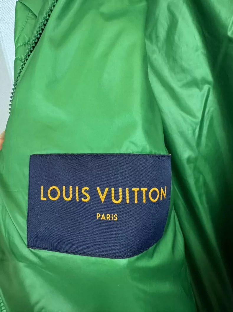 Louis Vuitton Louis Vuitton Green Quilted Cotton Jacket-yf Size US L / EU 52-54 / 3 - 4 Thumbnail