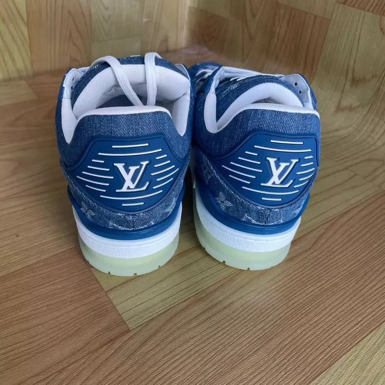 Louis Vuitton Louis Vuitton Denim Fashion Sneakers for Men-yf Size US 9.5 / EU 42-43 - 2 Thumbnail
