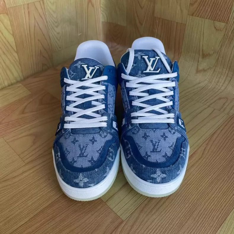 Louis Vuitton Louis Vuitton Denim Fashion Sneakers for Men-yf Size US 9.5 / EU 42-43 - 3 Thumbnail