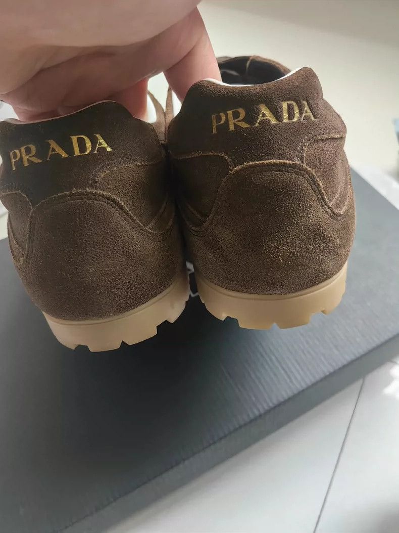 Prada PRADA Trail Suede Low-top Casual Shoes-yf Size US 10.5 / EU 43-44 - 3 Thumbnail