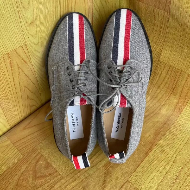 Thom Browne Thom Browne Gray Waterproof Derby Casual Shoes-yf Size US 8 / EU 41 - 6 Thumbnail