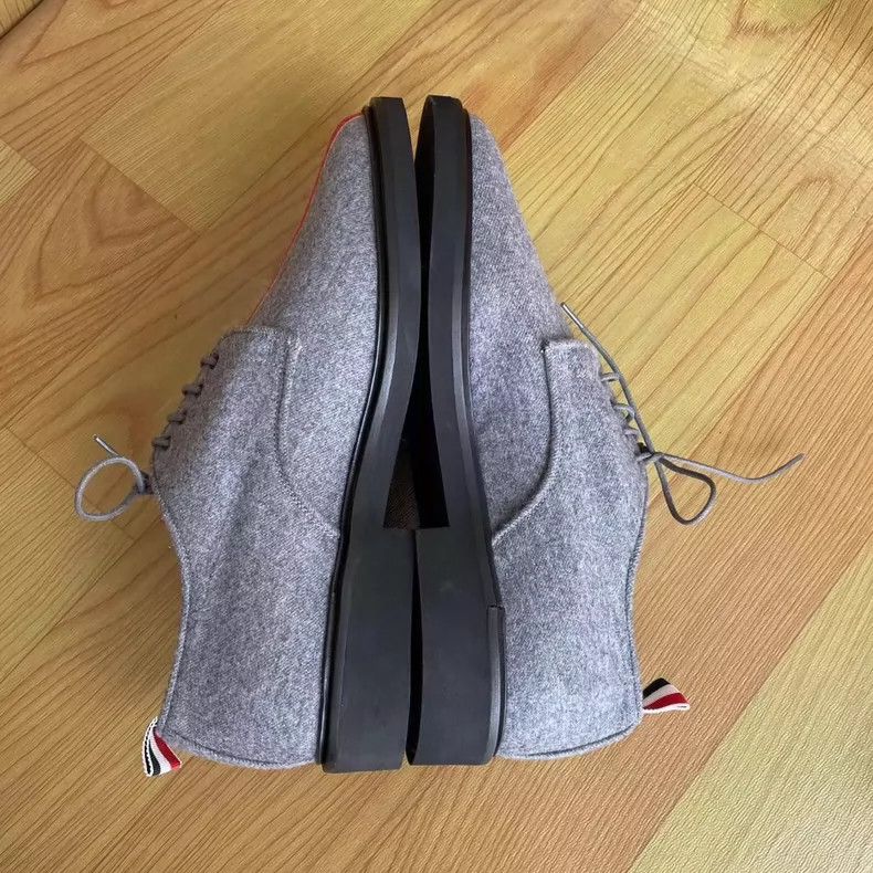 Thom Browne Thom Browne Gray Waterproof Derby Casual Shoes-yf Size US 8 / EU 41 - 4 Thumbnail