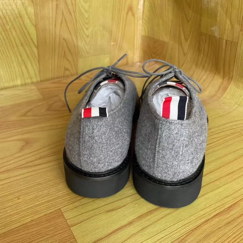 Thom Browne Thom Browne Gray Waterproof Derby Casual Shoes-yf Size US 8 / EU 41 - 2 Thumbnail