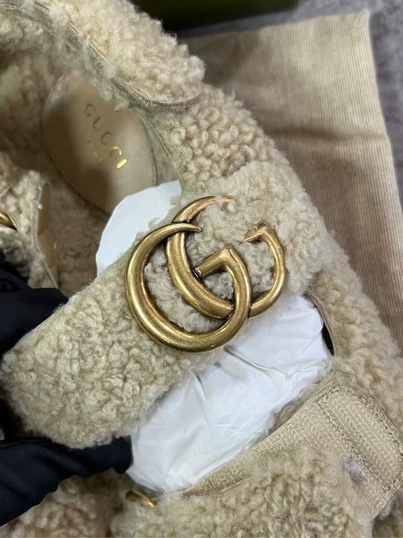 Gucci Gucci Teddy Slippers New Size 37-yf Size US 7.5 / EU 40-41 - 4 Thumbnail