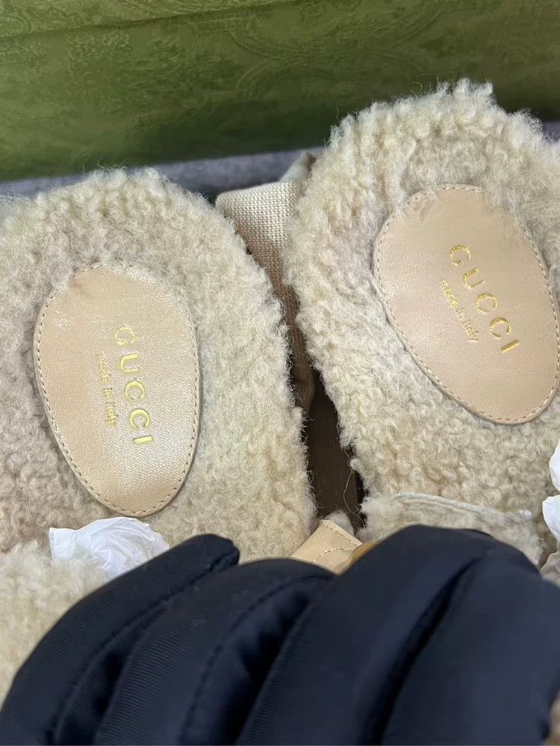 Gucci Gucci Teddy Slippers New Size 37-yf Size US 7.5 / EU 40-41 - 3 Thumbnail