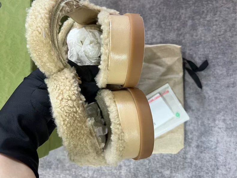 Gucci Gucci Teddy Slippers New Size 37-yf Size US 7.5 / EU 40-41 - 6 Thumbnail