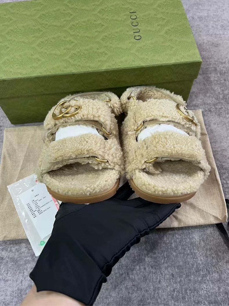 Gucci Gucci Teddy Slippers New Size 37-yf Size US 7.5 / EU 40-41 - 5 Thumbnail