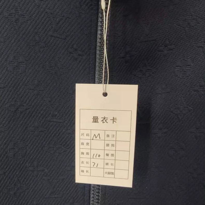 Louis Vuitton Louis Vuitton Blue Logo Jacket-yf Size US M / EU 48-50 / 2 - 6 Thumbnail
