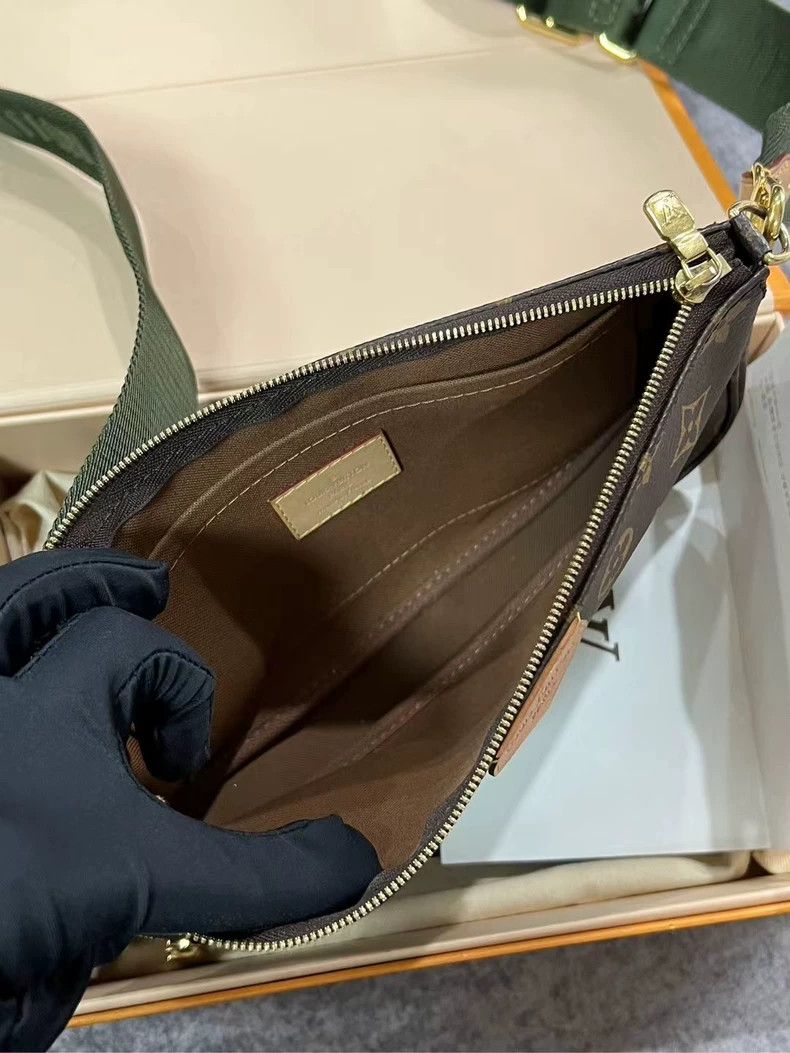 Louis Vuitton Louis Vuitton Green Five-in-One Bag-yf Size ONE SIZE - 4 Thumbnail