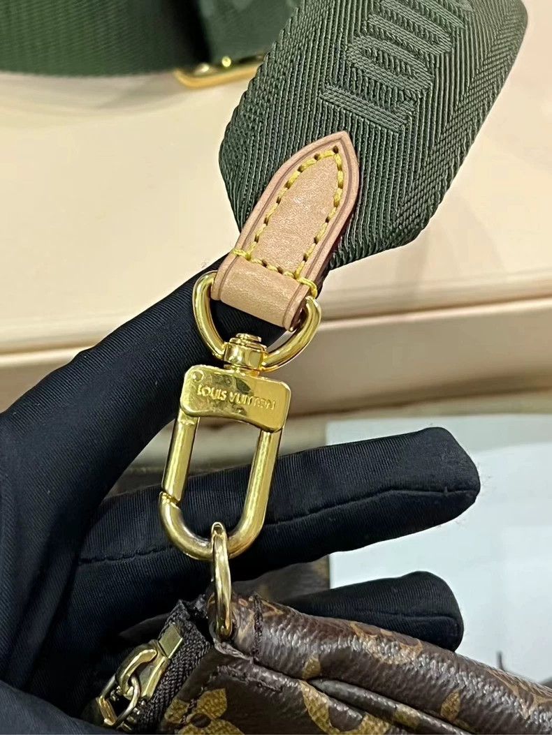 Louis Vuitton Louis Vuitton Green Five-in-One Bag-yf Size ONE SIZE - 6 Thumbnail