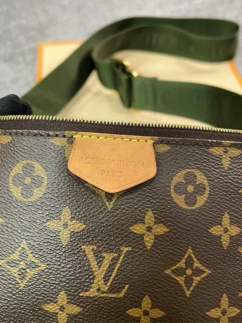 Louis Vuitton Louis Vuitton Green Five-in-One Bag-yf Size ONE SIZE - 2 Thumbnail