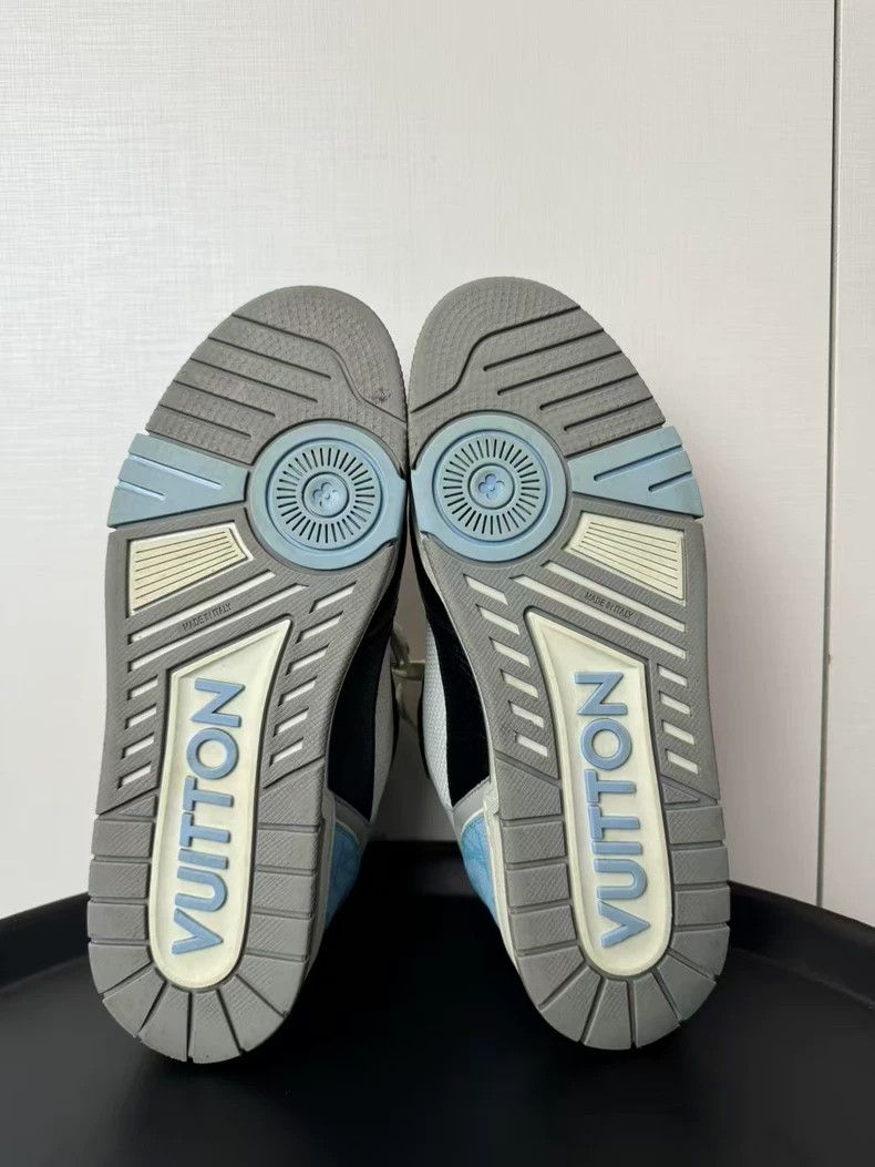 Louis Vuitton Louis Vuitton Blue Velcro Trainer Sneakers-yf Size US 8.5 / EU 41-42 - 6 Thumbnail