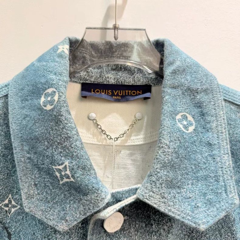Louis Vuitton LV Louis Vuitton Gradient Denim Jacket-yf Size US S / EU 44-46 / 1 - 2 Thumbnail