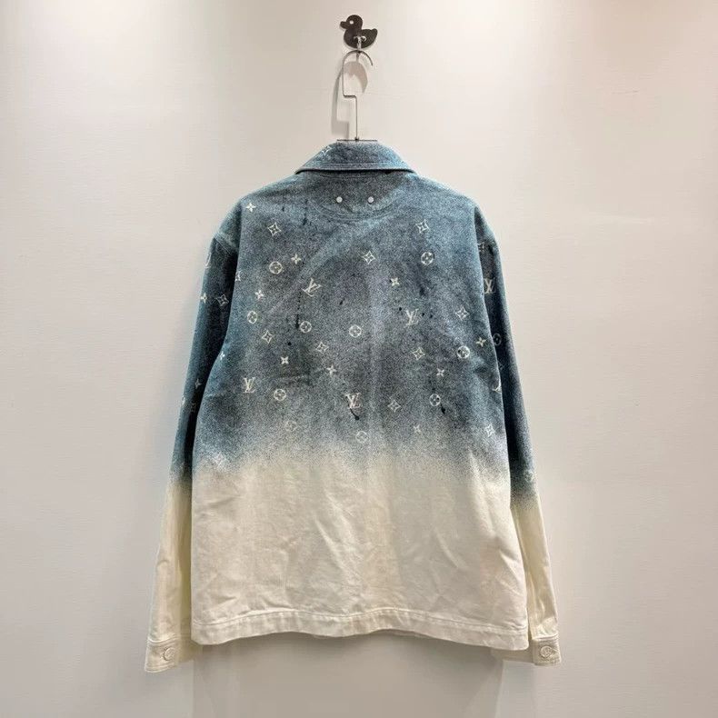 Louis Vuitton LV Louis Vuitton Gradient Denim Jacket-yf Size US S / EU 44-46 / 1 - 3 Thumbnail