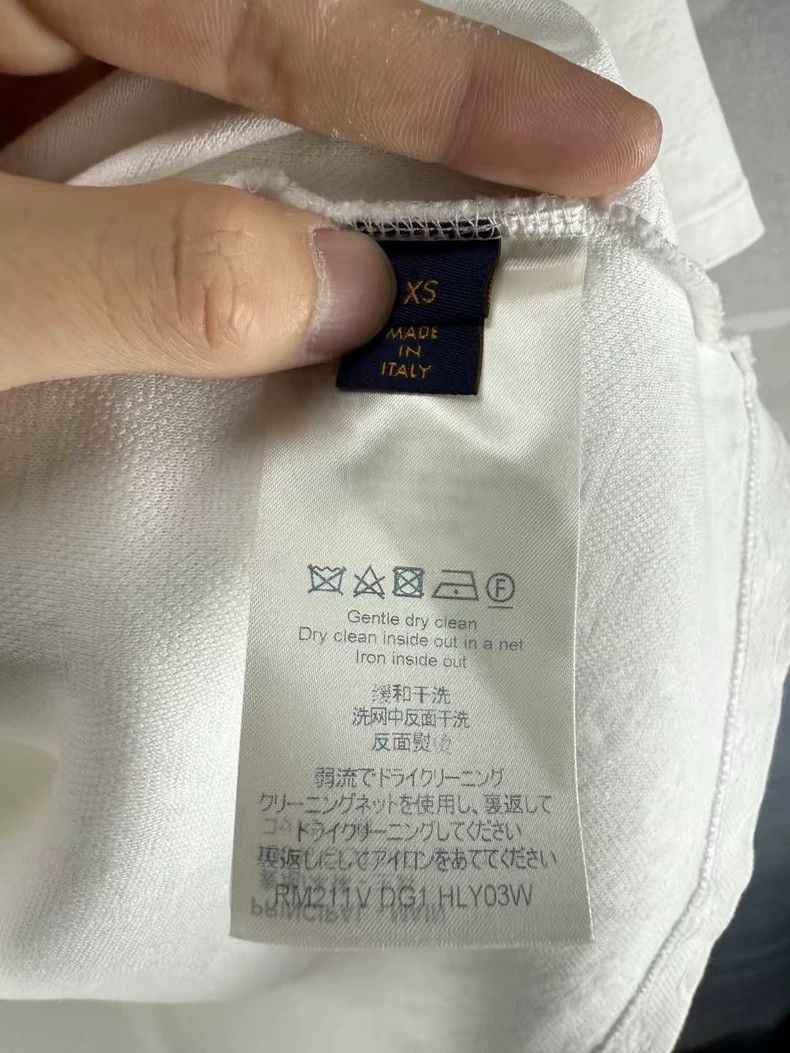 Louis Vuitton Louis Vuitton White Short Sleeve T-Shirt-yf Size US XS / EU 42 / 0 - 4 Thumbnail