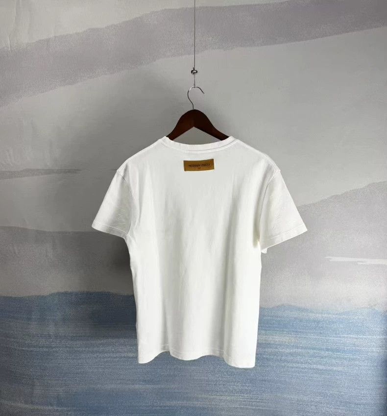 Louis Vuitton Louis Vuitton White Short Sleeve T-Shirt-yf Size US XS / EU 42 / 0 - 3 Thumbnail