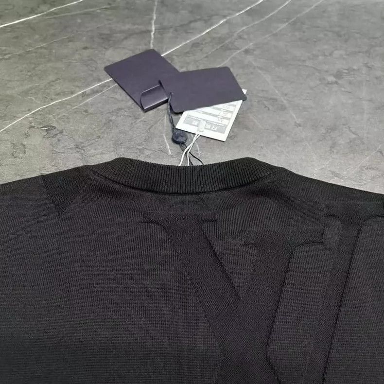 Louis Vuitton Louis Vuitton Black Logo Short Sleeve Shirt-yf Size US M / EU 48-50 / 2 - 5 Thumbnail