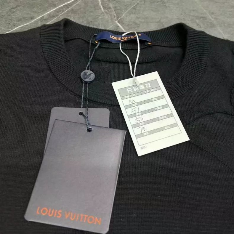 Louis Vuitton Louis Vuitton Black Logo Short Sleeve Shirt-yf Size US M / EU 48-50 / 2 - 4 Thumbnail