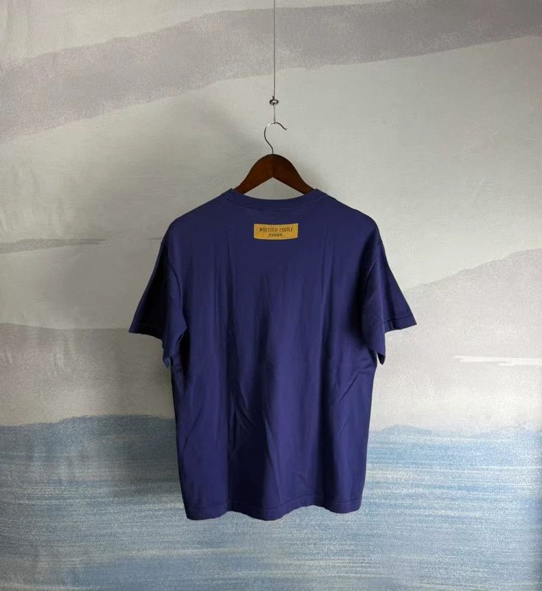 Louis Vuitton Louis Vuitton Blue Short Sleeve Knitted Shirt-yf Size US XS / EU 42 / 0 - 3 Thumbnail