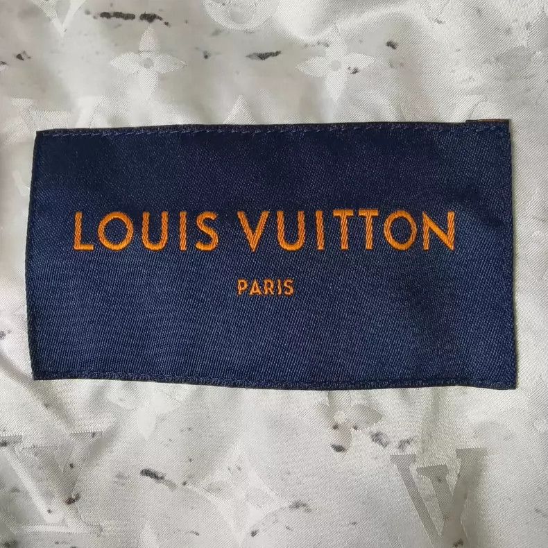 Louis Vuitton Louis Vuitton Marble Print Zip-Up Jacket-yf Size US L / EU 52-54 / 3 - 3 Thumbnail