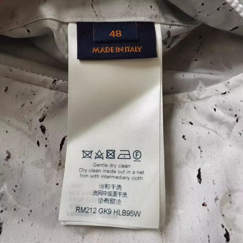Louis Vuitton Louis Vuitton Marble Print Zip-Up Jacket-yf Size US L / EU 52-54 / 3 - 4 Thumbnail