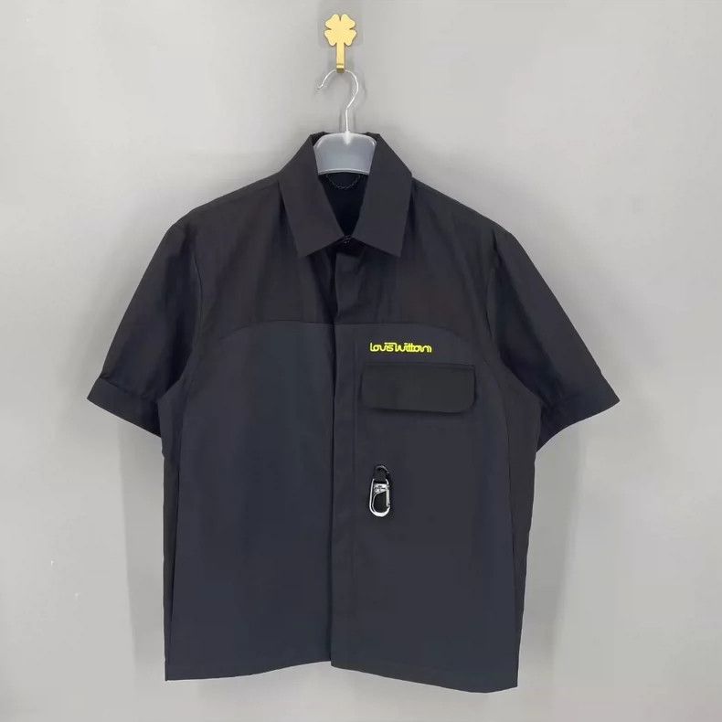 Louis Vuitton Louis Vuitton Black Technical Fabric Work Jacket-yf Size US M / EU 48-50 / 2 - 3 Thumbnail