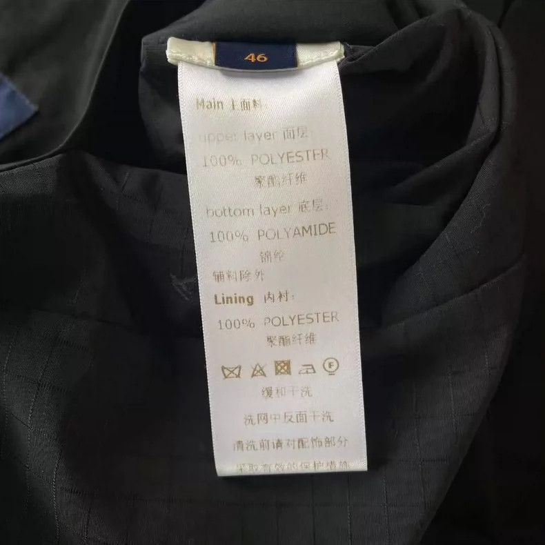 Louis Vuitton Louis Vuitton Black Technical Fabric Work Jacket-yf Size US M / EU 48-50 / 2 - 6 Thumbnail