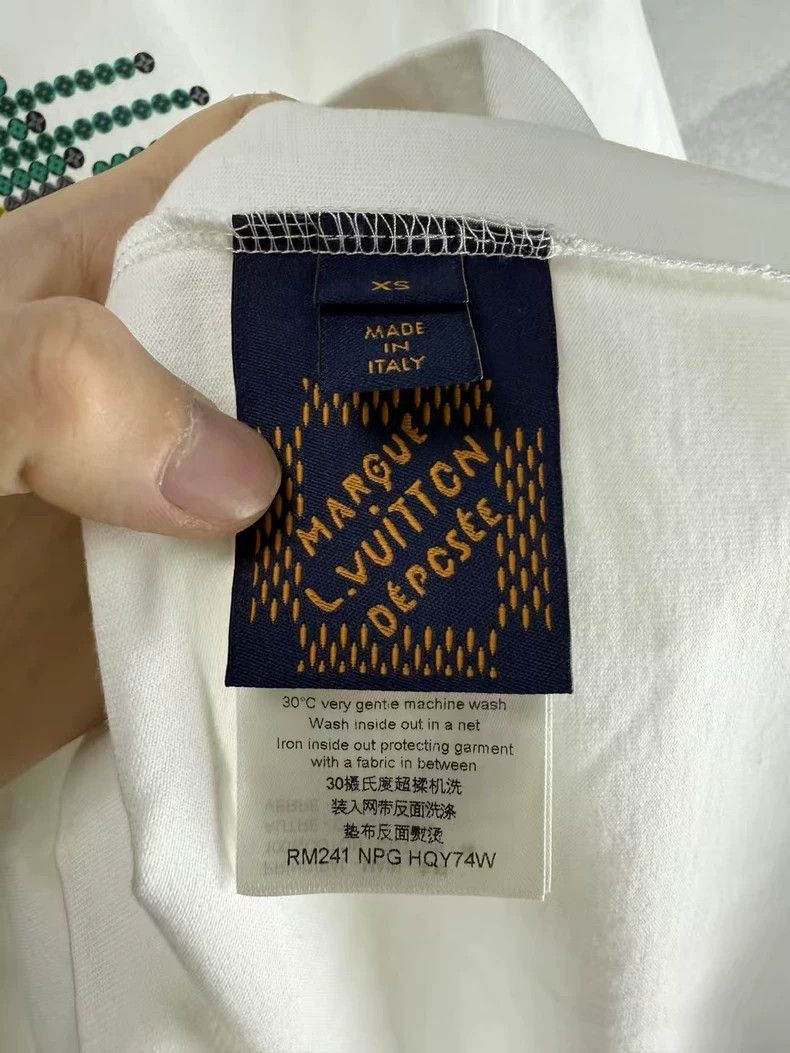 Louis Vuitton Louis Vuitton White Dragon Print Short Sleeve Shirt-yf Size US XS / EU 42 / 0 - 4 Thumbnail