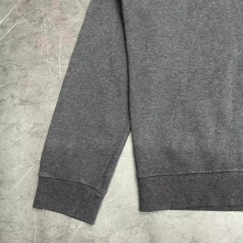 Louis Vuitton Louis Vuitton Gray White Embroidered Logo Sweatshirt-yf Size US XXL / EU 58 / 5 - 3 Thumbnail