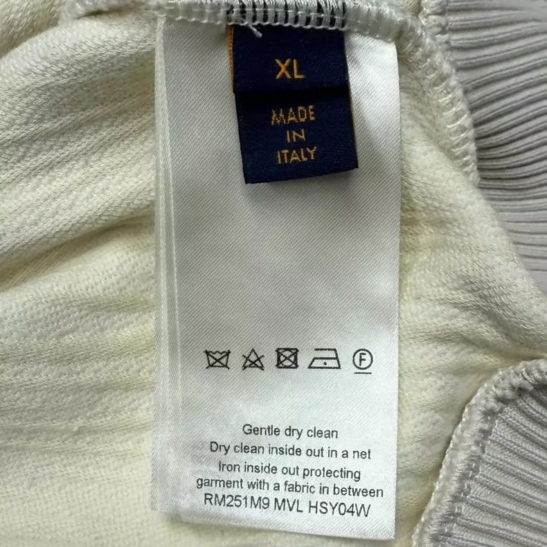 Louis Vuitton Louis Vuitton New Logo Hoodie in Cream Color-yf Size US XL / EU 56 / 4 - 5 Thumbnail