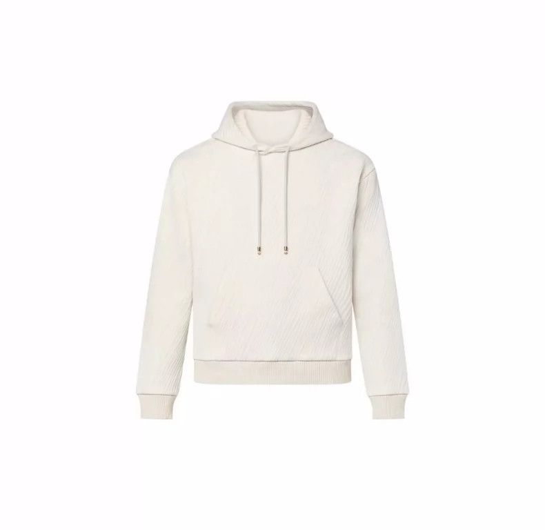Louis Vuitton Louis Vuitton New Logo Hoodie in Cream Color-yf Size US XL / EU 56 / 4 - 6 Thumbnail