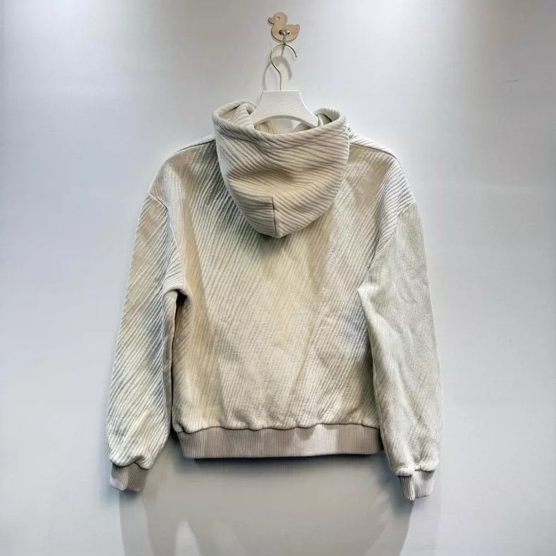 Louis Vuitton Louis Vuitton New Logo Hoodie in Cream Color-yf Size US XL / EU 56 / 4 - 4 Thumbnail