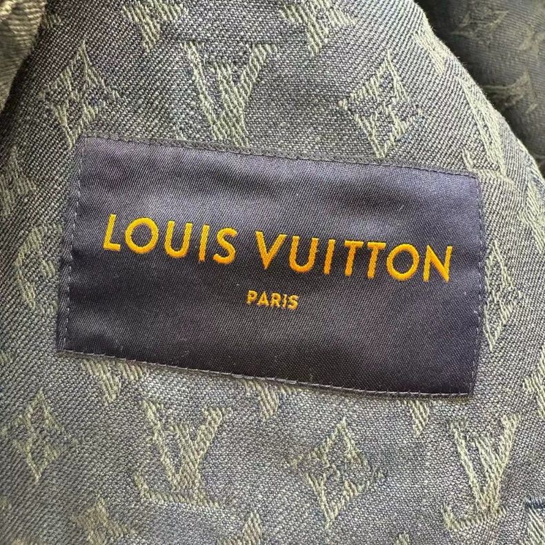 Louis Vuitton LV Louis Vuitton Denim Jacket with Logo-yf Size US L / EU 52-54 / 3 - 4 Thumbnail