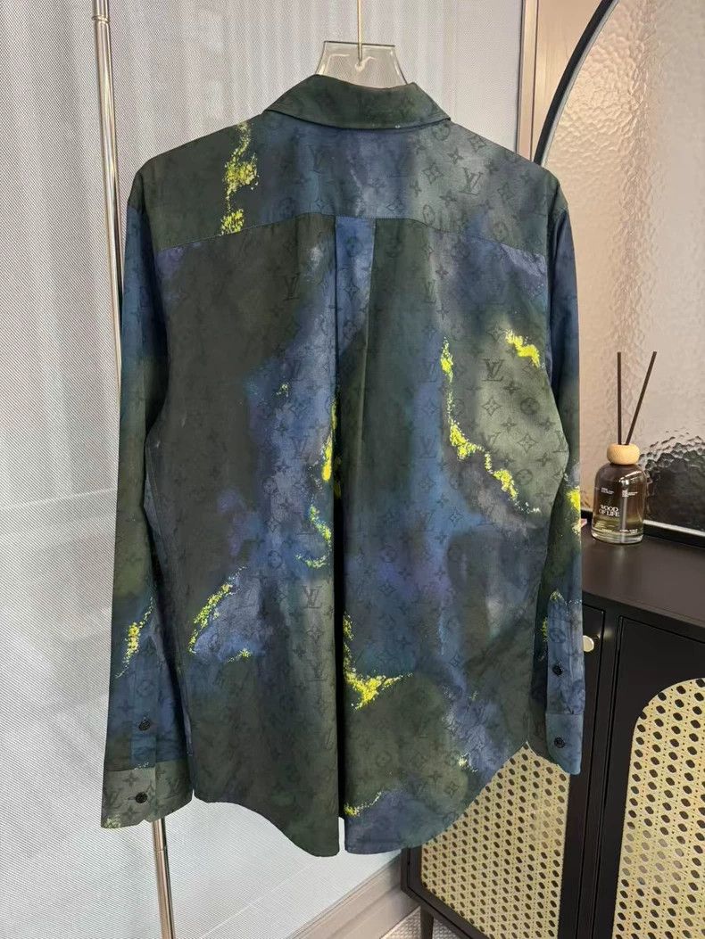 Louis Vuitton Louis Vuitton Colorful Tie-Dye Shirt-yf Size US L / EU 52-54 / 3 - 2 Thumbnail