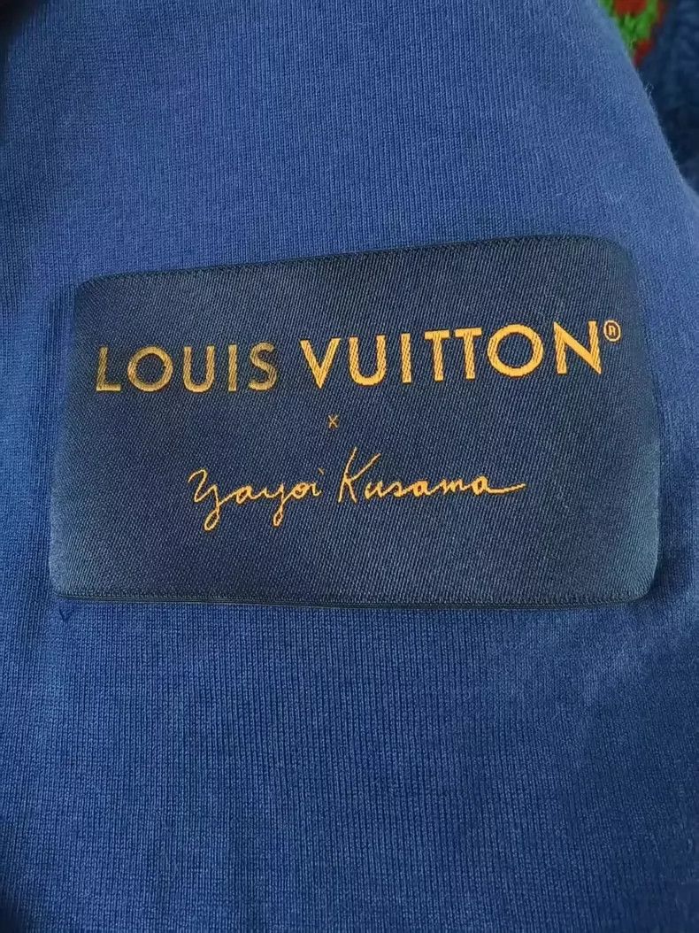 Louis Vuitton Louis Vuitton Blue Teddy Jacket with Logo-yf Size US L / EU 52-54 / 3 - 3 Thumbnail