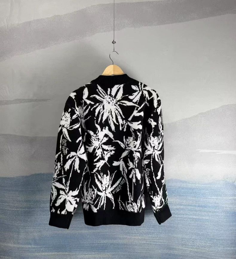 Louis Vuitton Louis Vuitton Black and White Knitted Cardigan-yf Size US XL / EU 56 / 4 - 3 Thumbnail