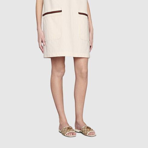 Gucci Gucci Double G GG Slide Sandals SIZE 42 Size ONE SIZE - 4 Thumbnail