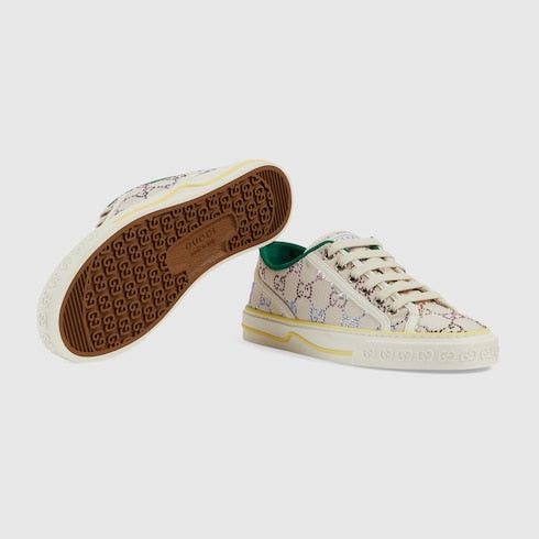 Gucci Gucci Tennis 1977 GG Crystal Sneakers SIZE 35.5 Size ONE SIZE - 3 Thumbnail