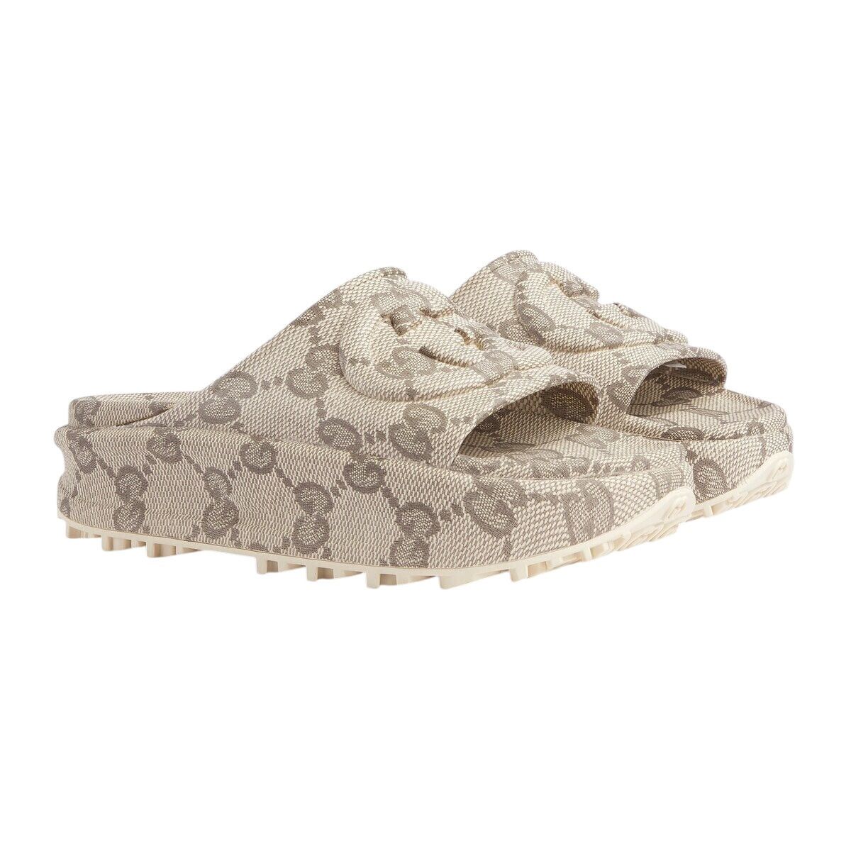 Gucci Gucci Interlocking G GG Slide Sandals SIZE 34 Size ONE SIZE - 2 Thumbnail