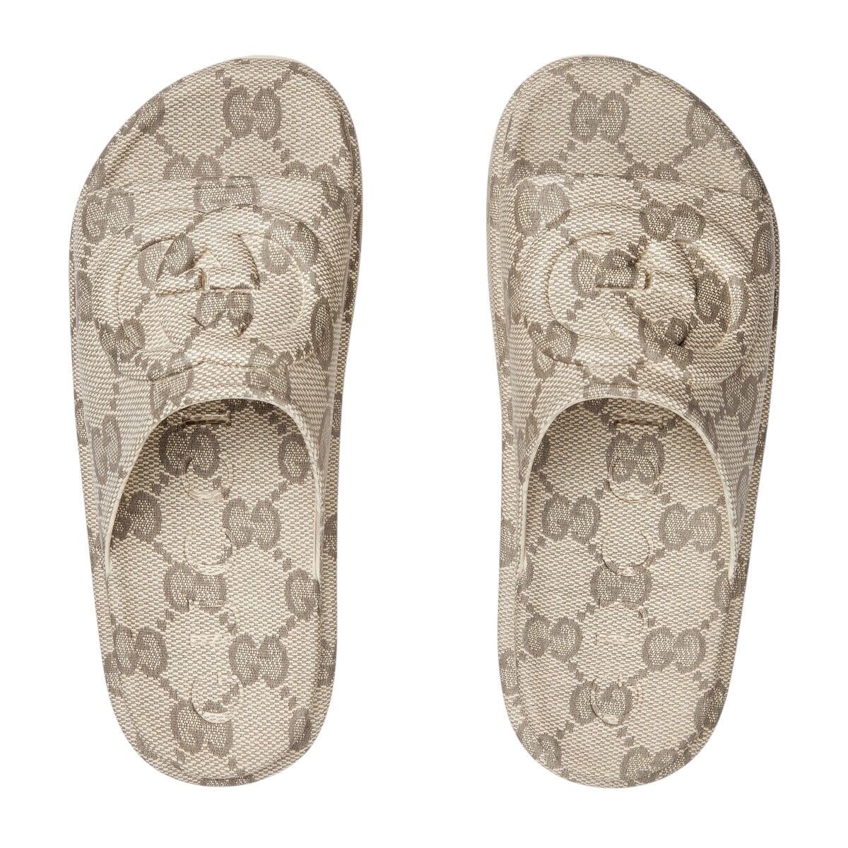 Gucci Gucci Interlocking G GG Slide Sandals SIZE 41 Size ONE SIZE - 3 Thumbnail