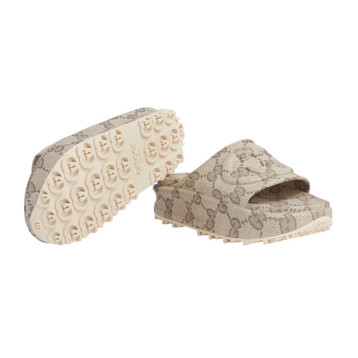 Gucci Gucci Interlocking G GG Slide Sandals SIZE 40 Size ONE SIZE - 4 Thumbnail