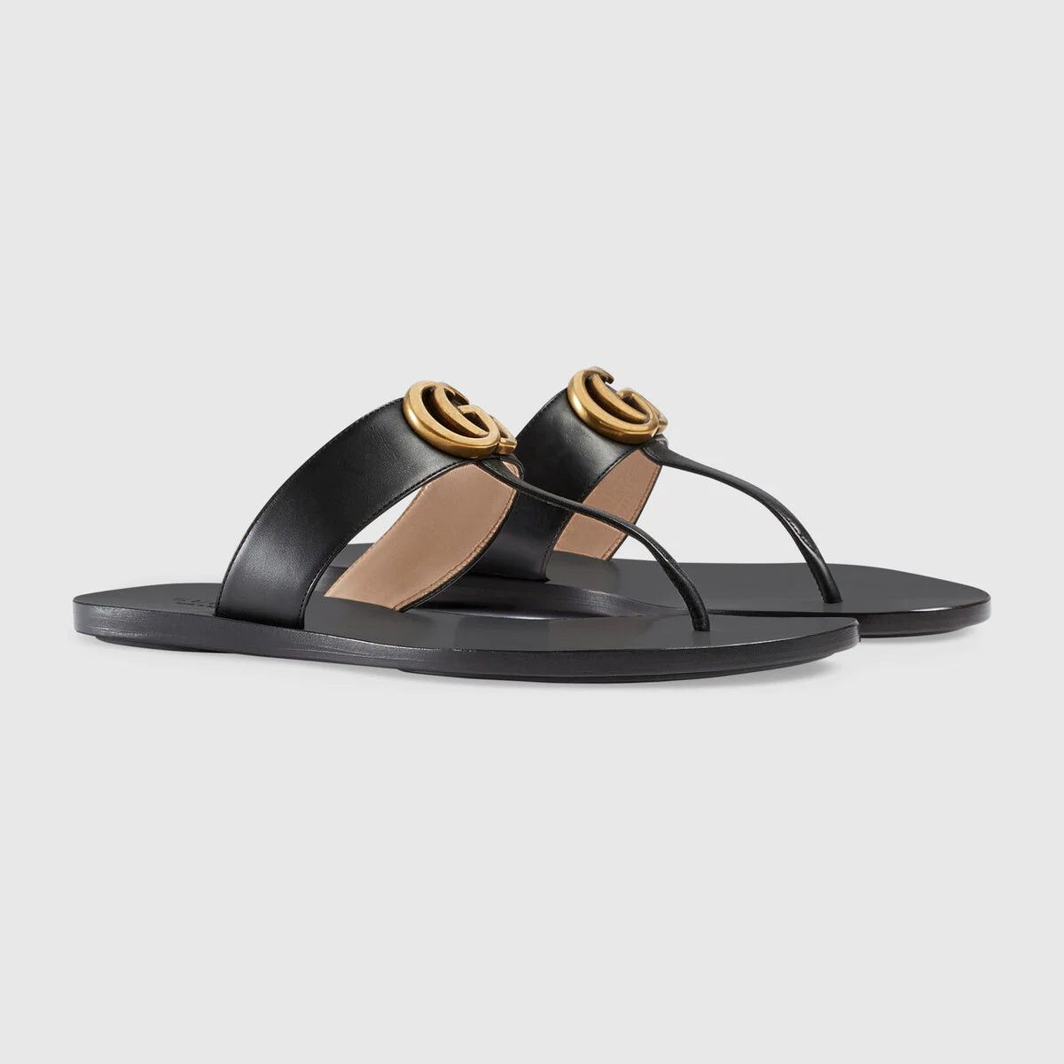 Gucci Gucci Double G Thong Sandals SIZE 42 Size ONE SIZE - 2 Thumbnail