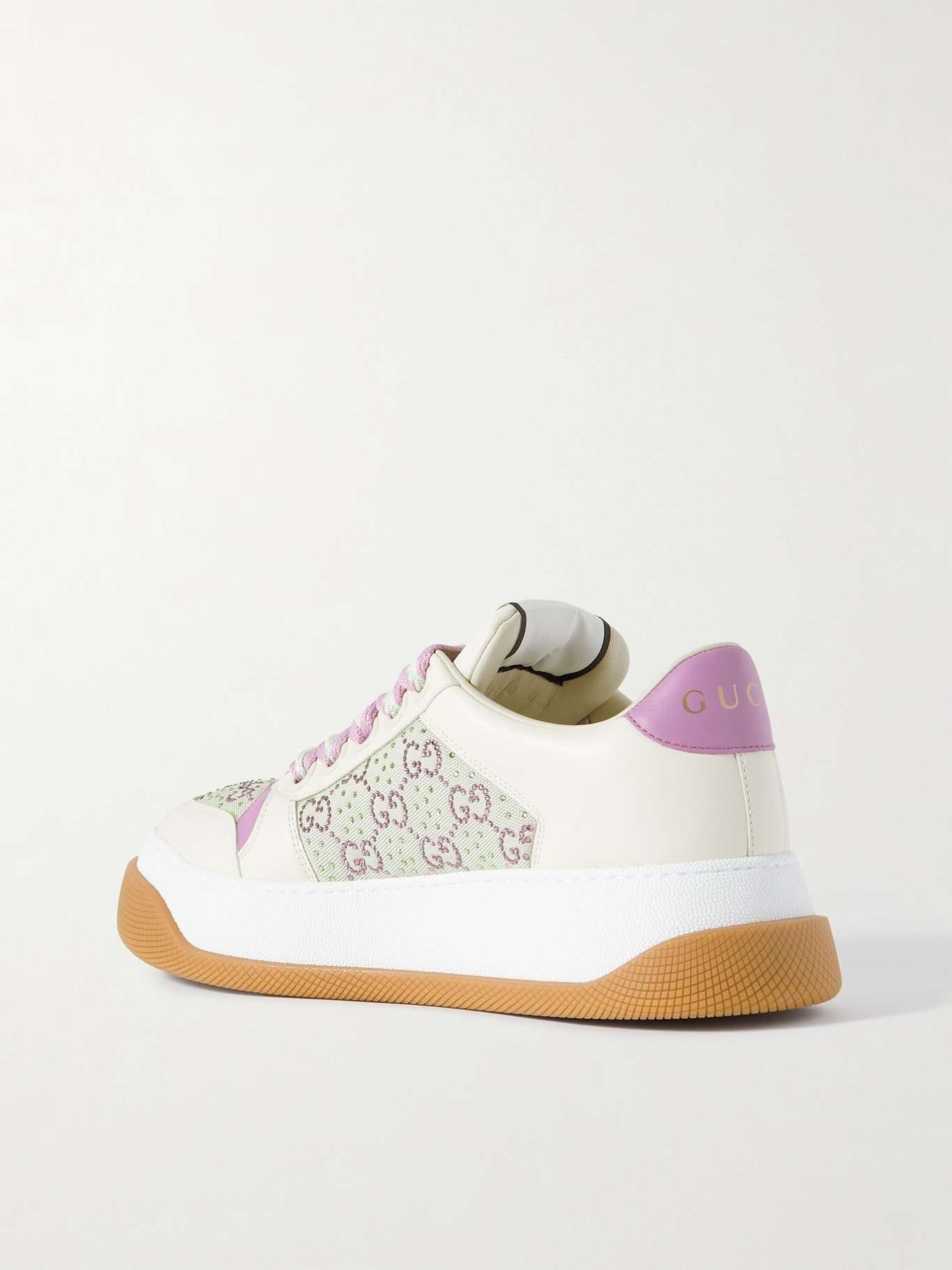 Gucci Gucci Screener GG Crystals Canvas Sneakers SIZE 38 Size ONE SIZE - 2 Thumbnail