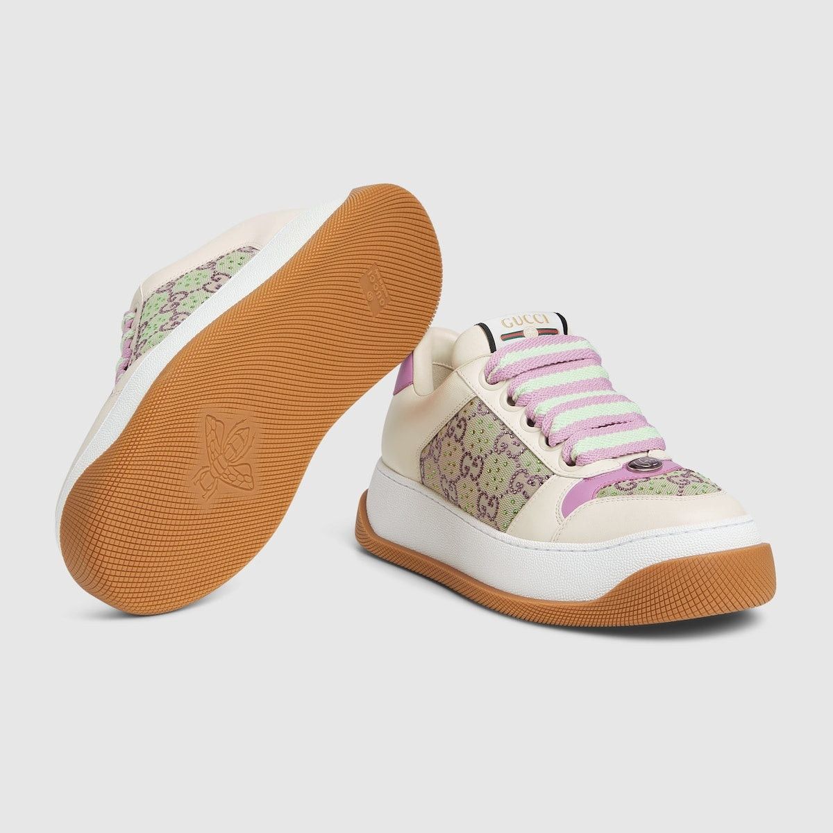 Gucci Gucci Screener GG Crystals Canvas Sneakers SIZE 39 Size ONE SIZE - 3 Thumbnail