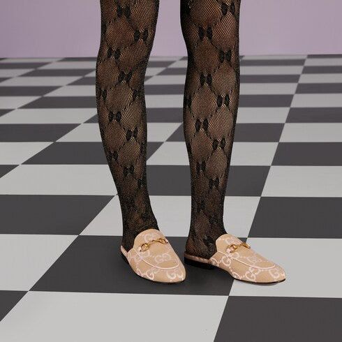 Gucci Gucci Jumbo GG Princetown Slippers SIZE 34.5 Size ONE SIZE - 4 Thumbnail