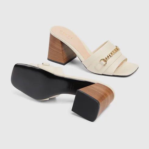 Gucci Gucci Logo Signoria Slide Sandals SIZE 40.5 Size ONE SIZE - 3 Thumbnail