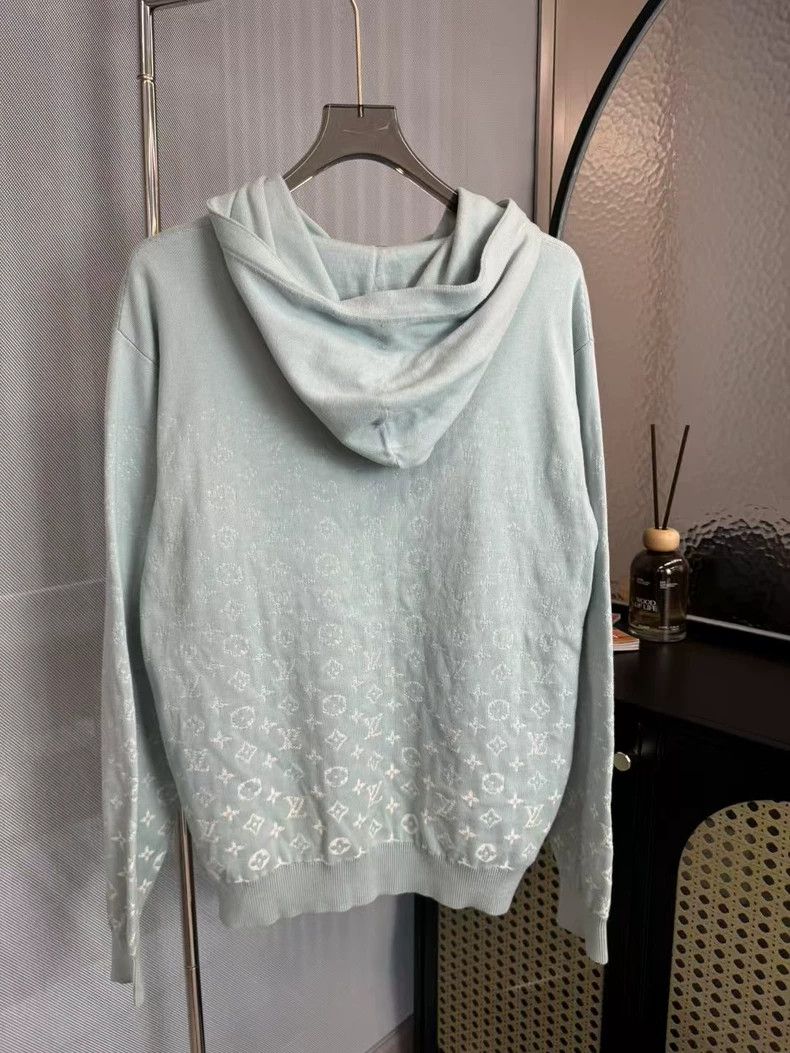 Louis Vuitton Louis Vuitton Ice Blue Gradient Hoodie Sweatshirt-yf Size US L / EU 52-54 / 3 - 2 Thumbnail
